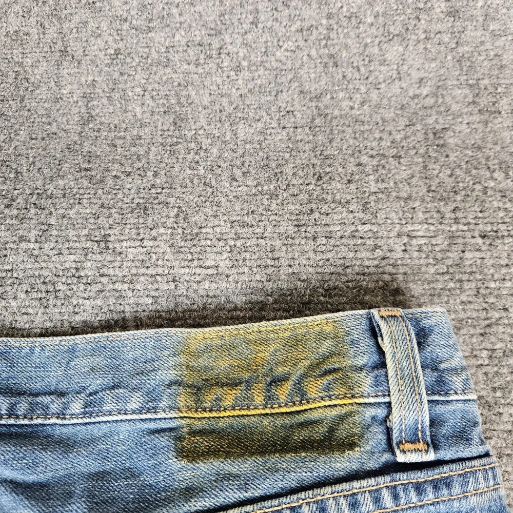 Polo Ralph Lauren Mens Straight Leg Jeans Medium Wash Blue Denim 34x32 RN41381